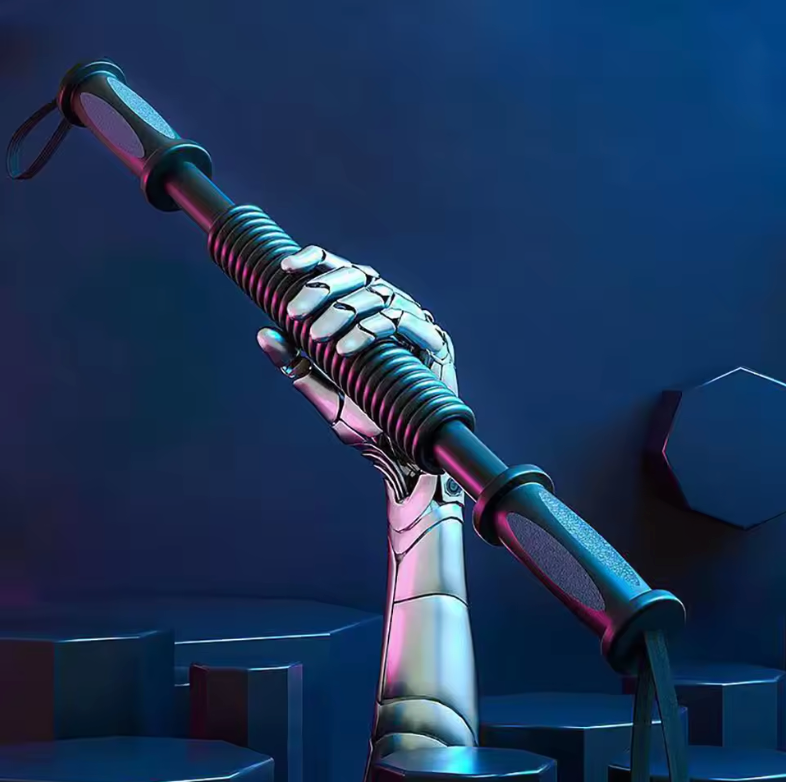 Spring Arm Strength Bar, Arm Strength Trainer, Chest Muscle Biceps Training Arm Strength Bar, Home Muscle Strength Training Tool