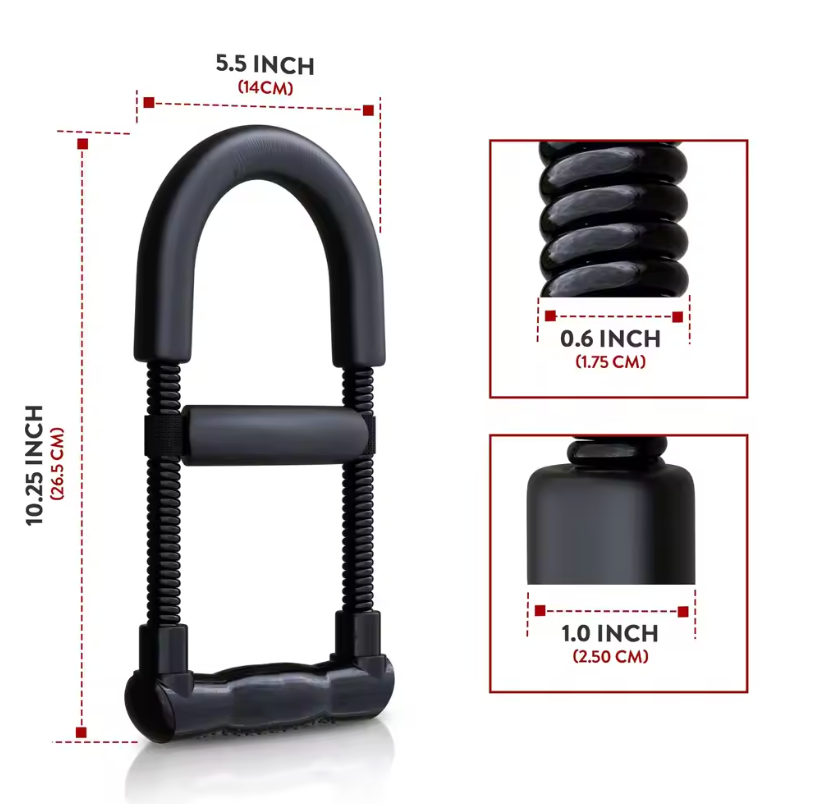Professional Wrist Trainer Strength Exerciser Adjustable Hand Grips Forearm Strengthener Power Grip Fitness Workout Equipment