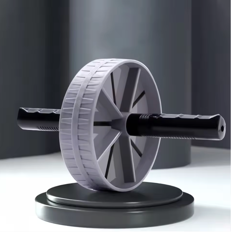 Workout AB Roller Wheel Non-slip Abdominal Roller No Noise Abdominal Trainer Abdominal Exerciser for Home Gym Strength Workouts