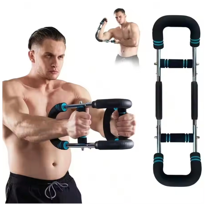 Adjustable Shaker Twister Arm Trainer – Chest & Forearm Strength Workout Equipment